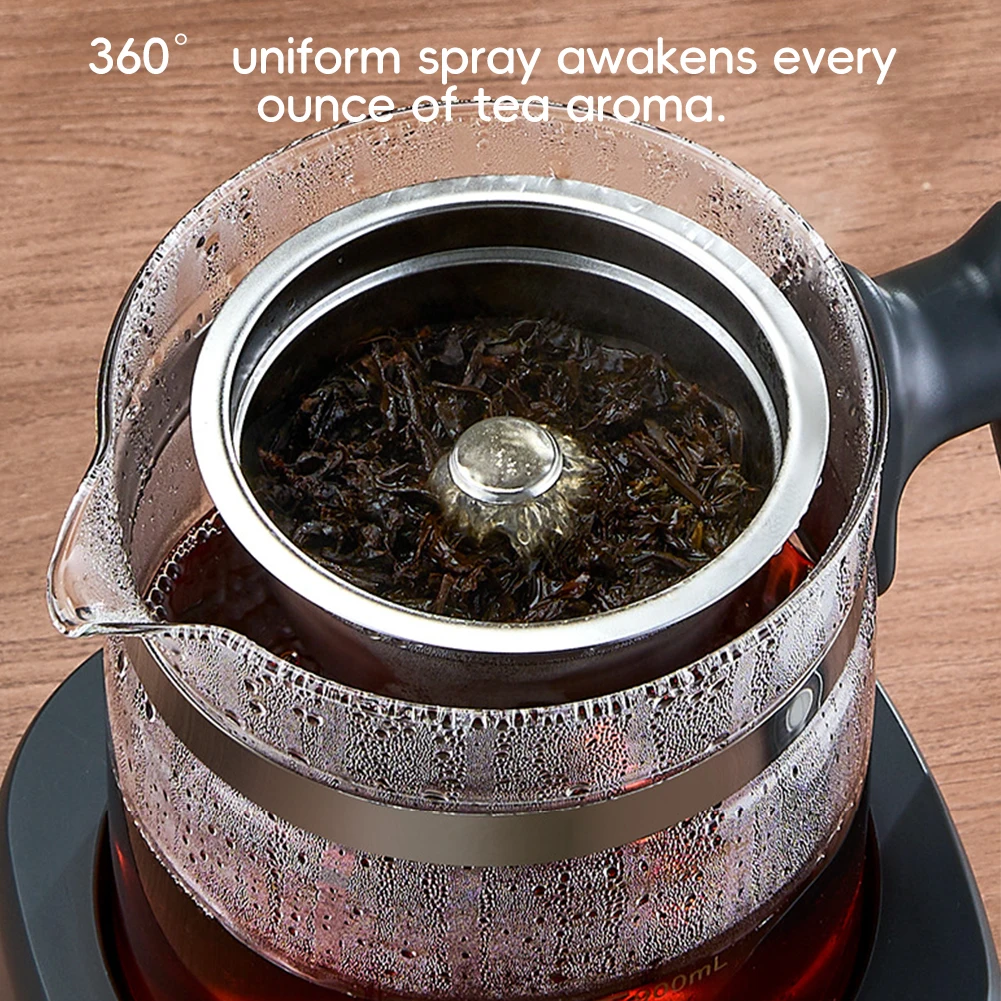 Machine à thé à vapeur entièrement automatique, contrôle Intelligent de la température, service de brassage à thé de bureau domestique, théière de bien-être électrique moderne