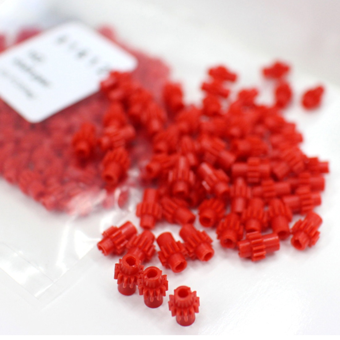 10 Pcs 1:87 Electric Train Model Tooth Gear For HO Scale Model Train