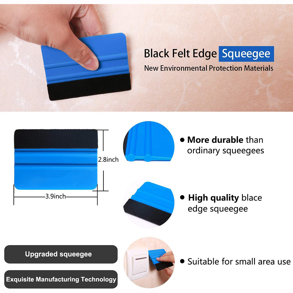 TOFAR Auto Ting Kit Vinyl Wrap Gereedschap Glasfolie Zuigmond Schraper Stickers Gesneden Mes Voertuig Styling Accessoires Vinyl Spatel