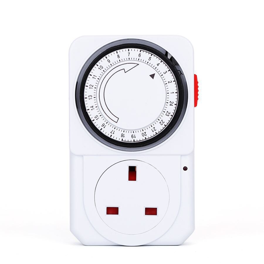 Mekanisk timer kök matlagning hushåll 24- timers timer switch kök timer socket cykel universal smart socket switch