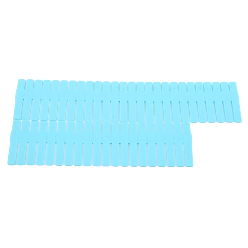 Adjustable Plastic Drawer Divider DIY Storage Shelves Household Free Combination Partition Board Space-saving Division Tool