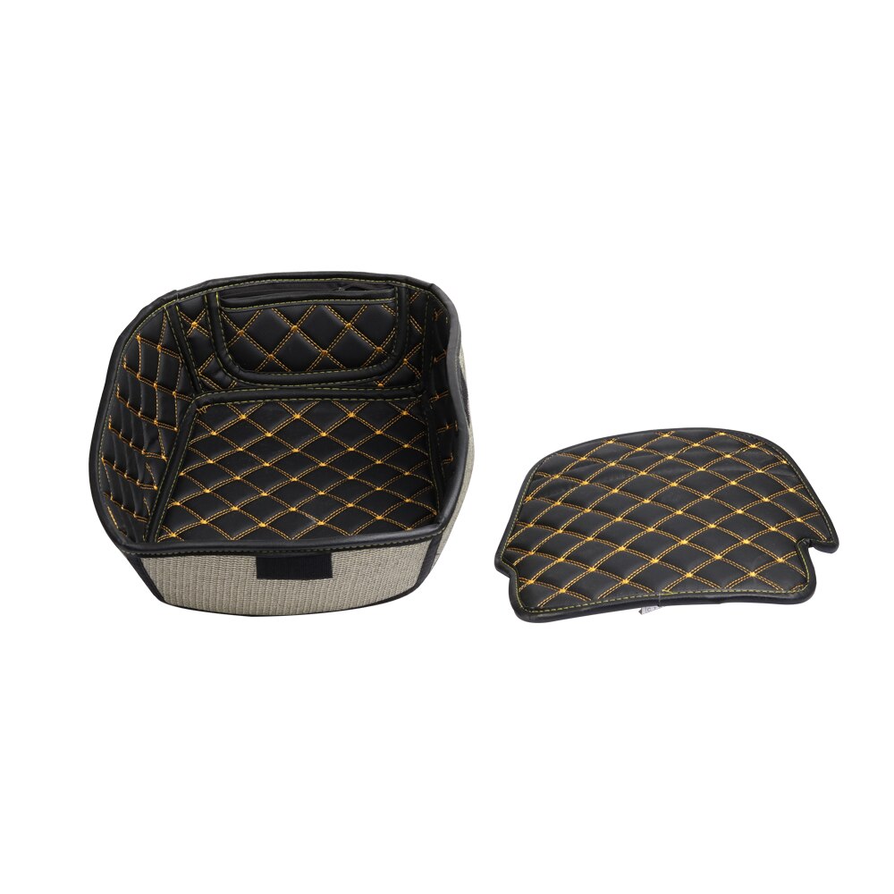 For KYMCO CT250 CT 250 CK250T-11 Motorcycle Accessories Seat Storage Box Leather Rear Trunk Cargo Luggage Lining Protector Pad: Default Title