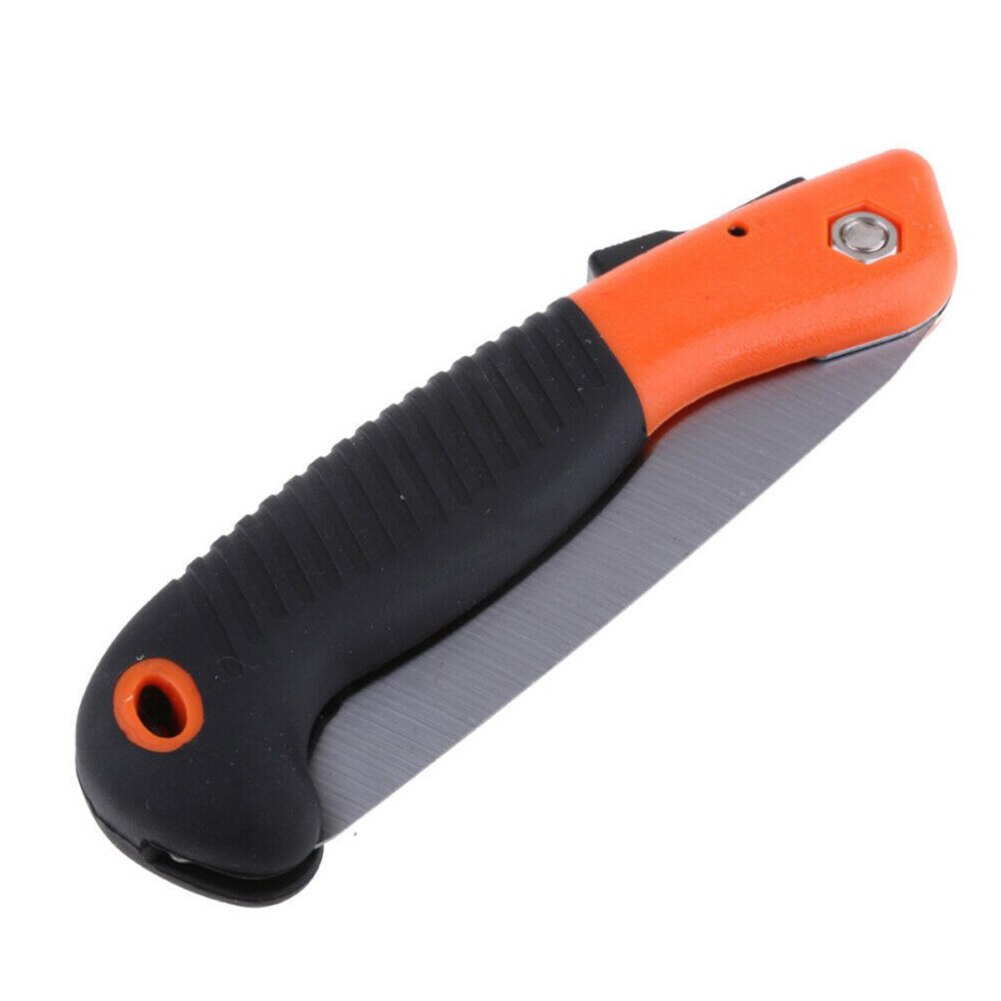 1PCS Garden Hand Folding Pruning Saw Triple Cut Pruner Tree Hedge Trimming Steel + Plastic