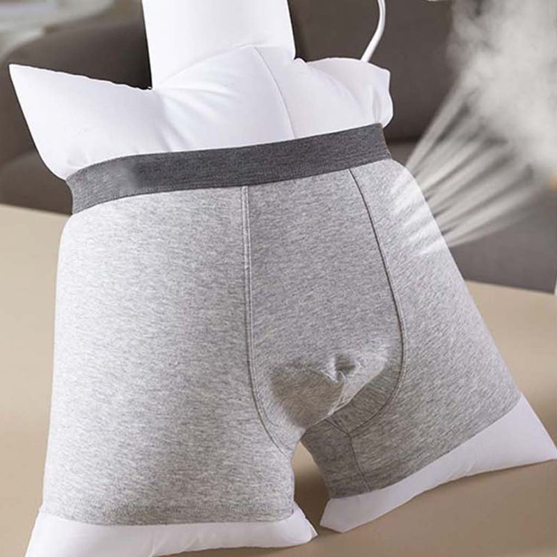 Draagbare wasdroger, mini-wasdroger, multifunctioneel, snelle verwarming, elektrostatisch drogen, automatische constante temperatuur, 3D hete lucht voor kleding voor op reis (EU-stekker