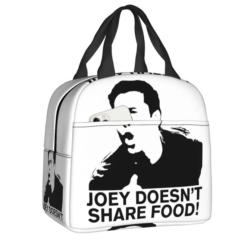 Friends TV Show Insulated Lunch Bag for Camping Travel Resuable Thermal Cooler Lunch Box Women Children Food Container Tote Bags: Orange