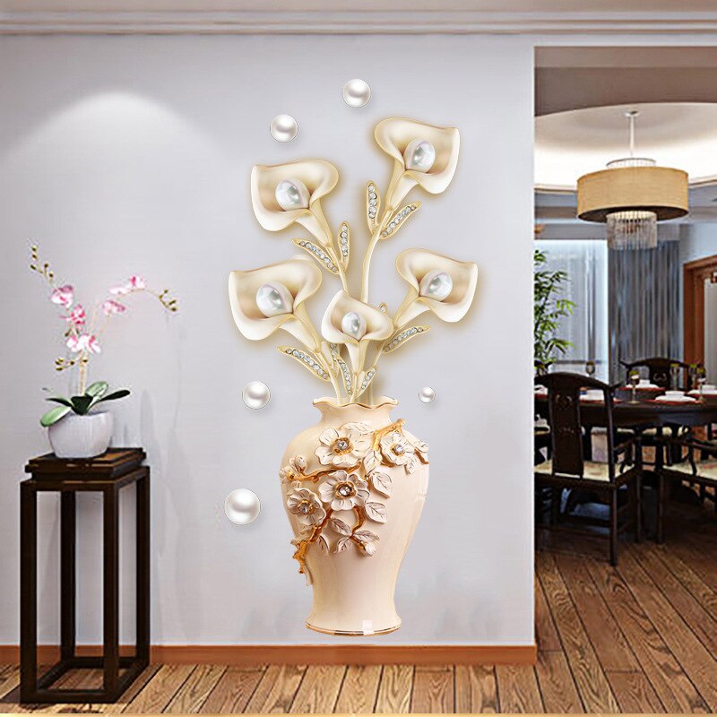 3D Wallpaper Wall Stickers Home Decor Modern Painting Hallway Wall Stickers Cozy Bedroom Self-Adhesive Wallpaper 3D Wall Sticker