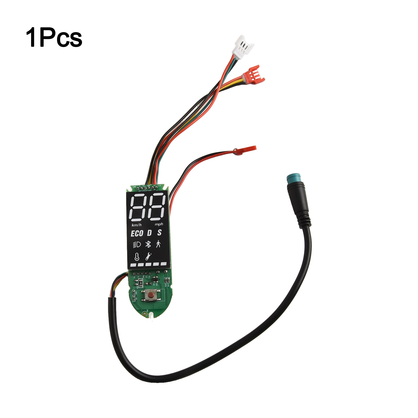 36V 350W Controller Dashboard Beschleuniger Roller Für E-Scooter Controller Dashboard Beschleuniger Roller Ersatzteile Set: Lila