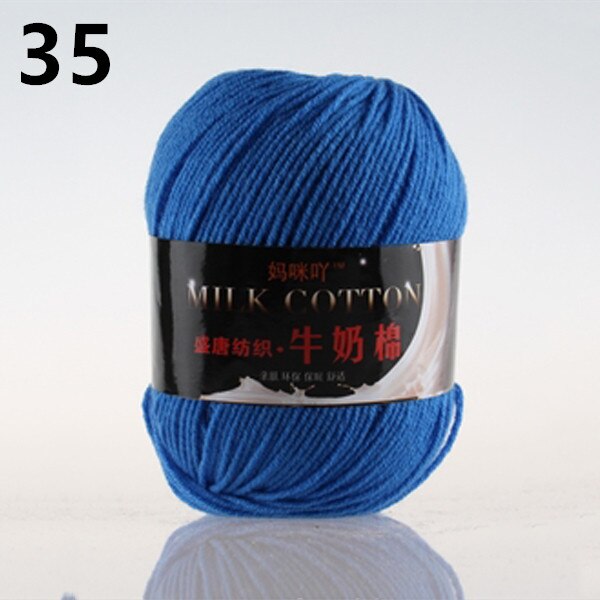 Craft art Dubbele breien Haak DK Garen Wol Melk fiber katoen 50g Bal: 35