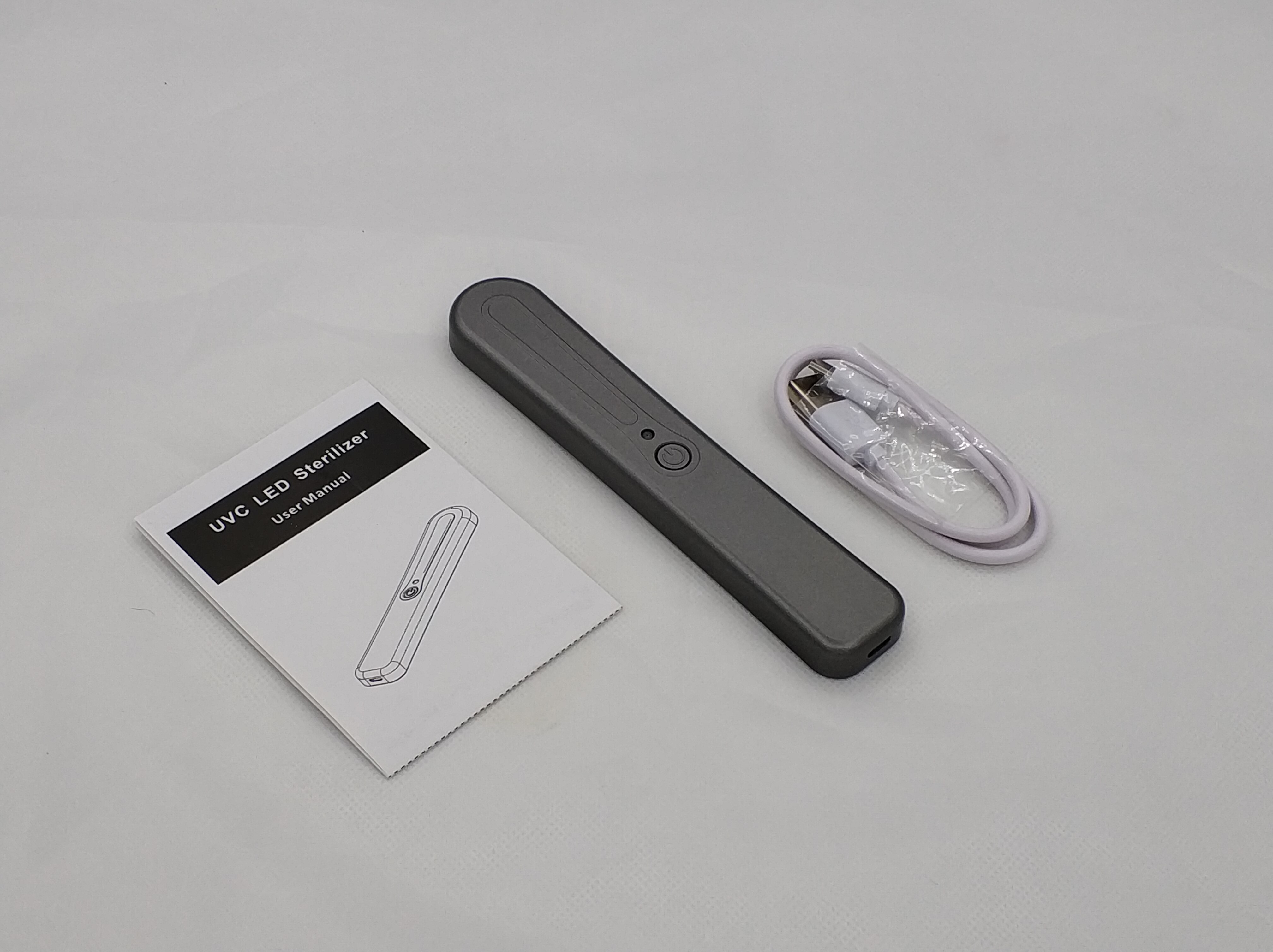 Uv-sterilisatorlamp, sterilisatielamp, uvc-desinfectielamp, uv-led-desinfectielamp, reinigingslamp voor maskers, thuis, op reis.