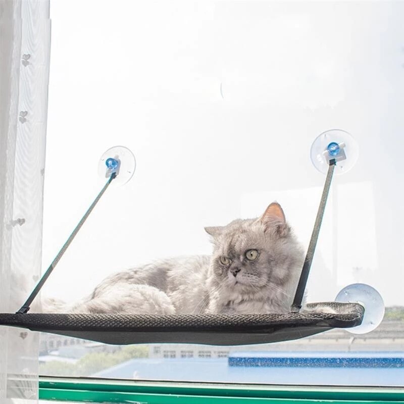 Roze Zonnig Raam Huisdier Kat Opknoping Bed Hangmat Zuignap Gemonteerd Opgehangen Kat Bedden Wasbaar Ademend Duurzaam Kat Seat Koesteren