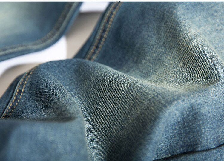 Streetwear Denim Stretch Elastic Waist Jeans Men Blue Cargo Harem Jeans Male Plus Size 5XL Joggers Korean Full Length Pants