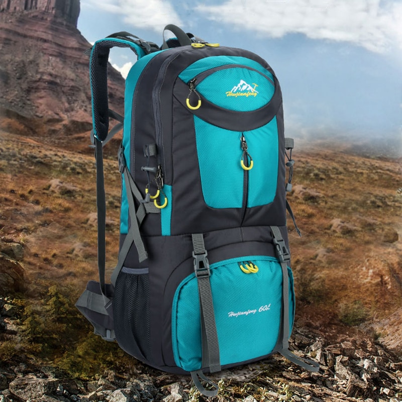 40l \ 50l \ 60 l utendørs turbag stor kapasitet klatreposer jakt bag reise camping tur ryggsekk sports ryggsekk