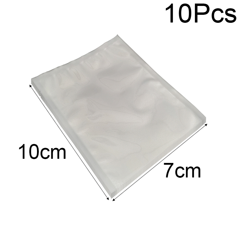 Lebensmittel Vakuum Versiegelung Rollen 12 15 20 25 28 30cm X 500cm Für Saving Vakuum Abdichtung Lagerung Taschen: 7x10cm 10Pcs
