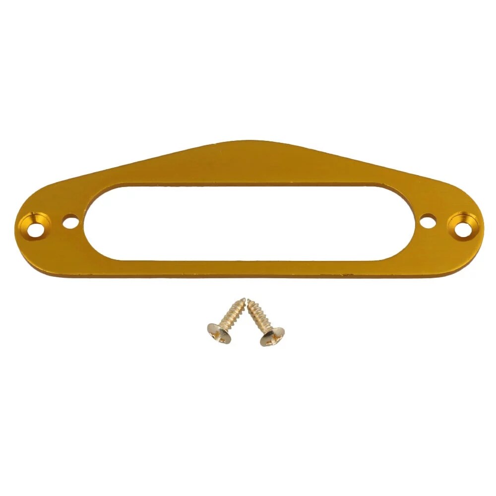 Anillo de montaje envolvente de pastilla de cuello de bobina única de Metal para guitarra eléctrica estilo ST, 1 ud.: YELLOW