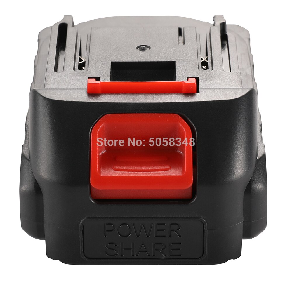 compatiable 18V 2000 mAh battery pack with a charger for rechargeable cordless tool