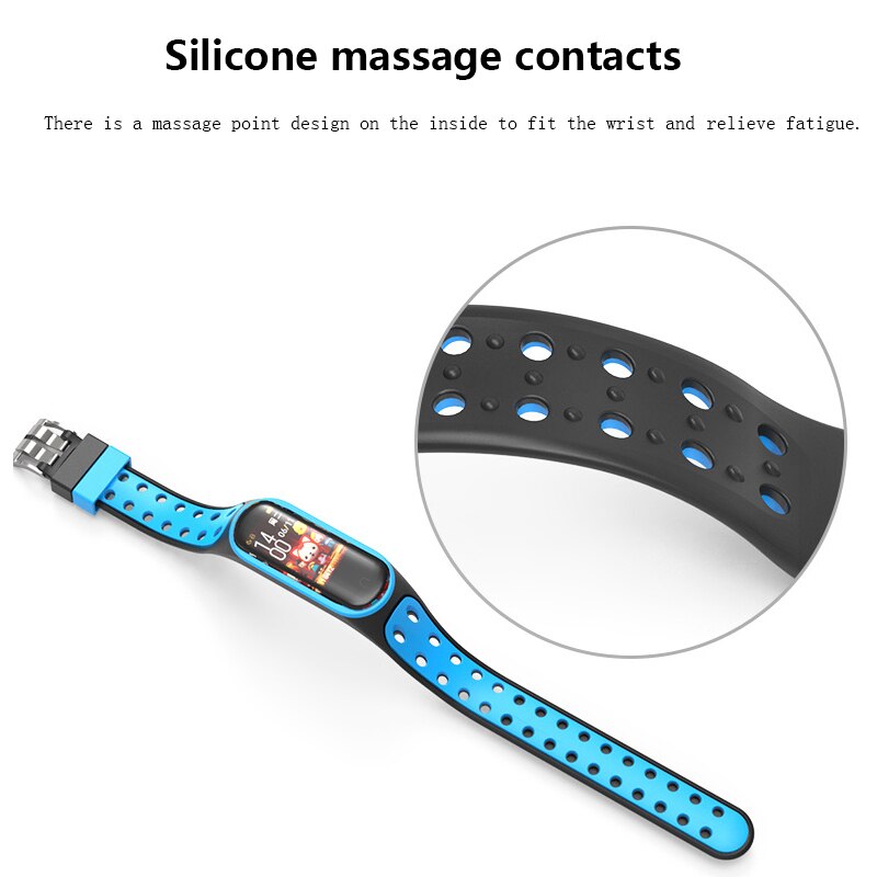 8 Stijlen Band Voor Xiaomi Mi Band 5 Siliconen Roze Vervanging Polsband Armband Horlogeband Voor Xiomi Mi Band