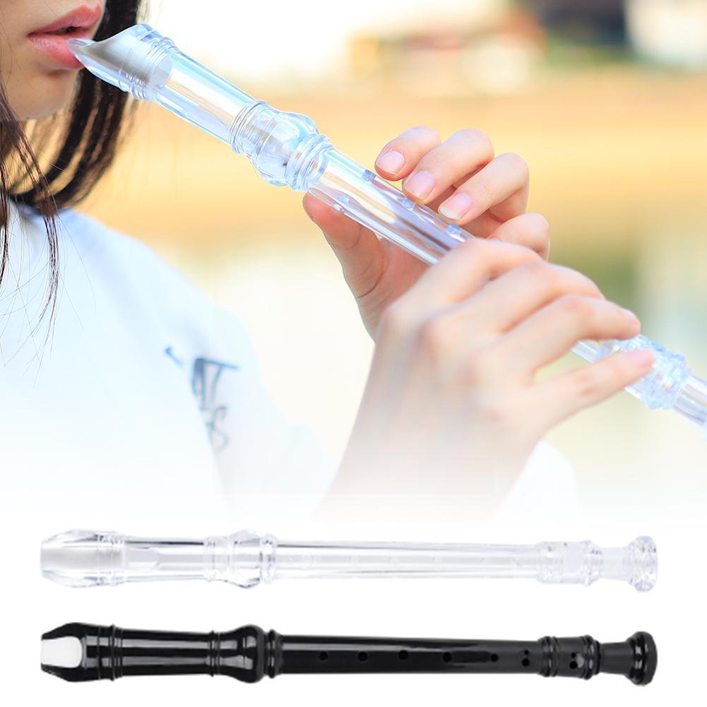 Abs Fluit Klarinet Recorder Sopraan Lange Fluit Barokke Accessoires Fluit Levert Recorder Instrument Musical Vingerzetting N6p0