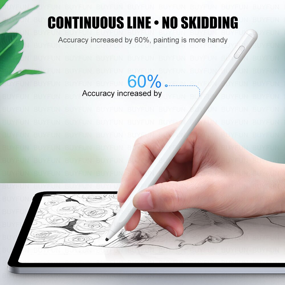Universell magnetisk aktiv stylus penna surfplatta ritning kapacitiv skärm pekpenna för ipad ios android alla telefon smarta tillbehör