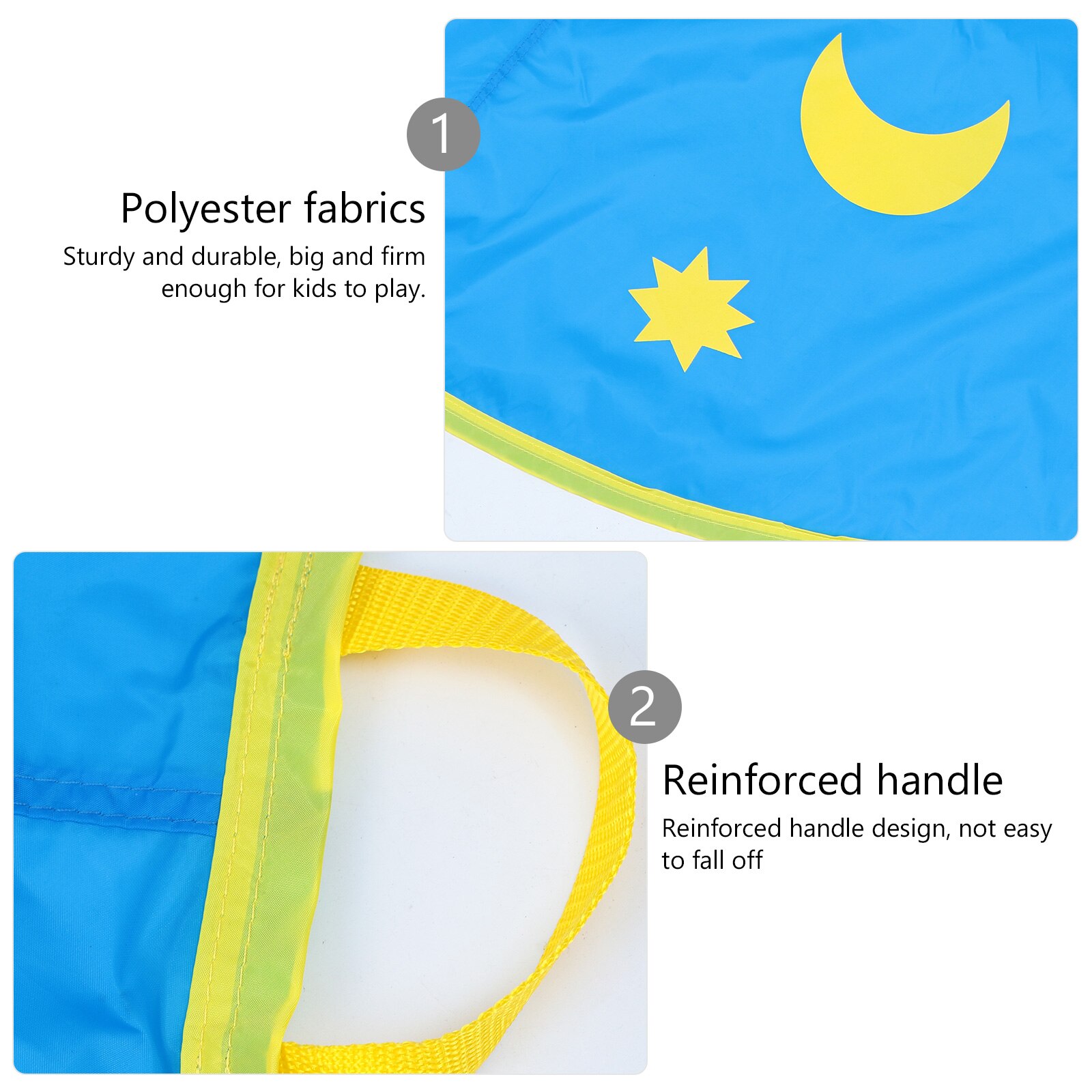 1pc Star Moon Parachute Kindergarten Early Education Outdoor Children Parachute