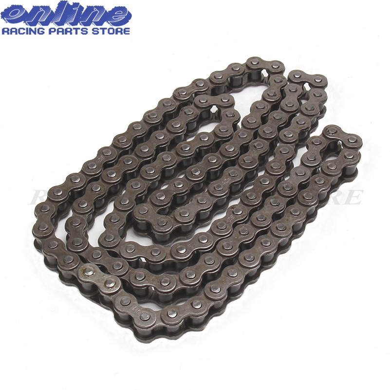 Black Motorcycle Motorcross Enduro Supermoto ATV Quad Dirt Pit Bike Parts KMC Chain #428 428H 108Links