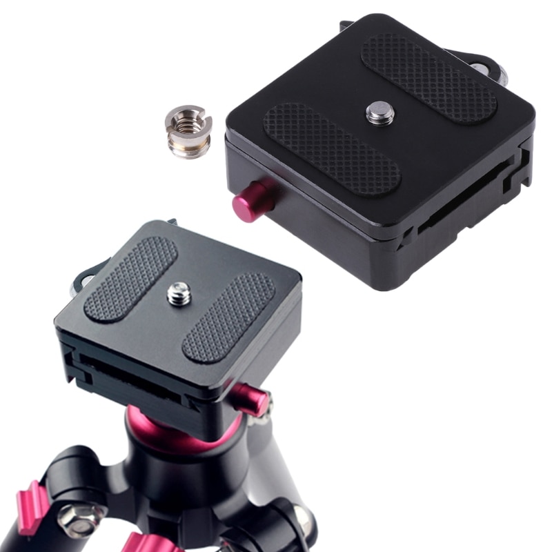 P50, Universal, palanca de hebilla de tracción, adaptador de abrazadera de placa QR de liberación rápida + juego de Base