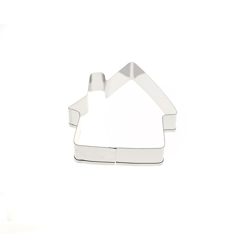 Huis Vorm Cakevorm, Rvs Cookie Cutter Fondant Taart Decoreren Gereedschappen Sugarcraft Cutter Cake Bakken Tool