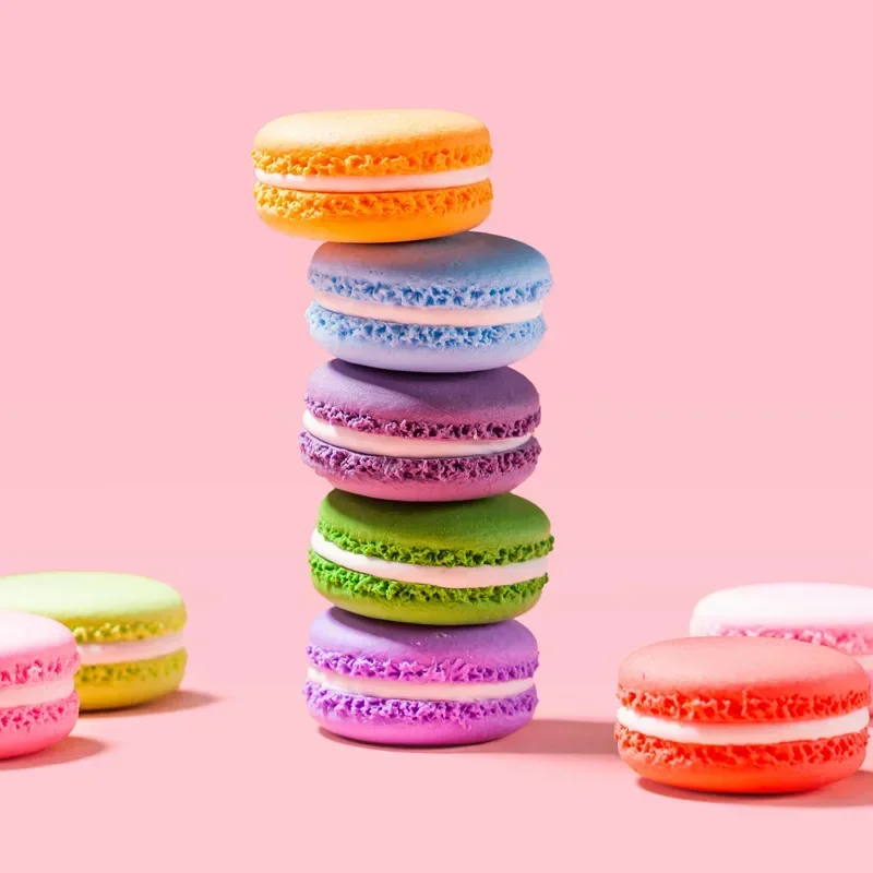 Simulatie Macaron Cake Dessert Model Bruiloft Dessert Tafeldecoratie Macaron Model Nep Voedsel Bruiloft Foto Props Gunst