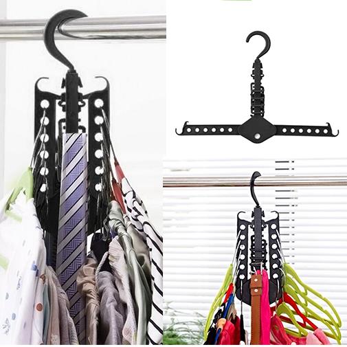 Hanger Clothes Rack Coat Organizer Foldable Closet Multifunction Supply