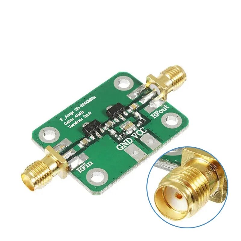 30-4000Mhz 40DB Gain Breedband Hoge Frequentie Rf Versterker Module Voor Fm Hf Vhf/Uhf