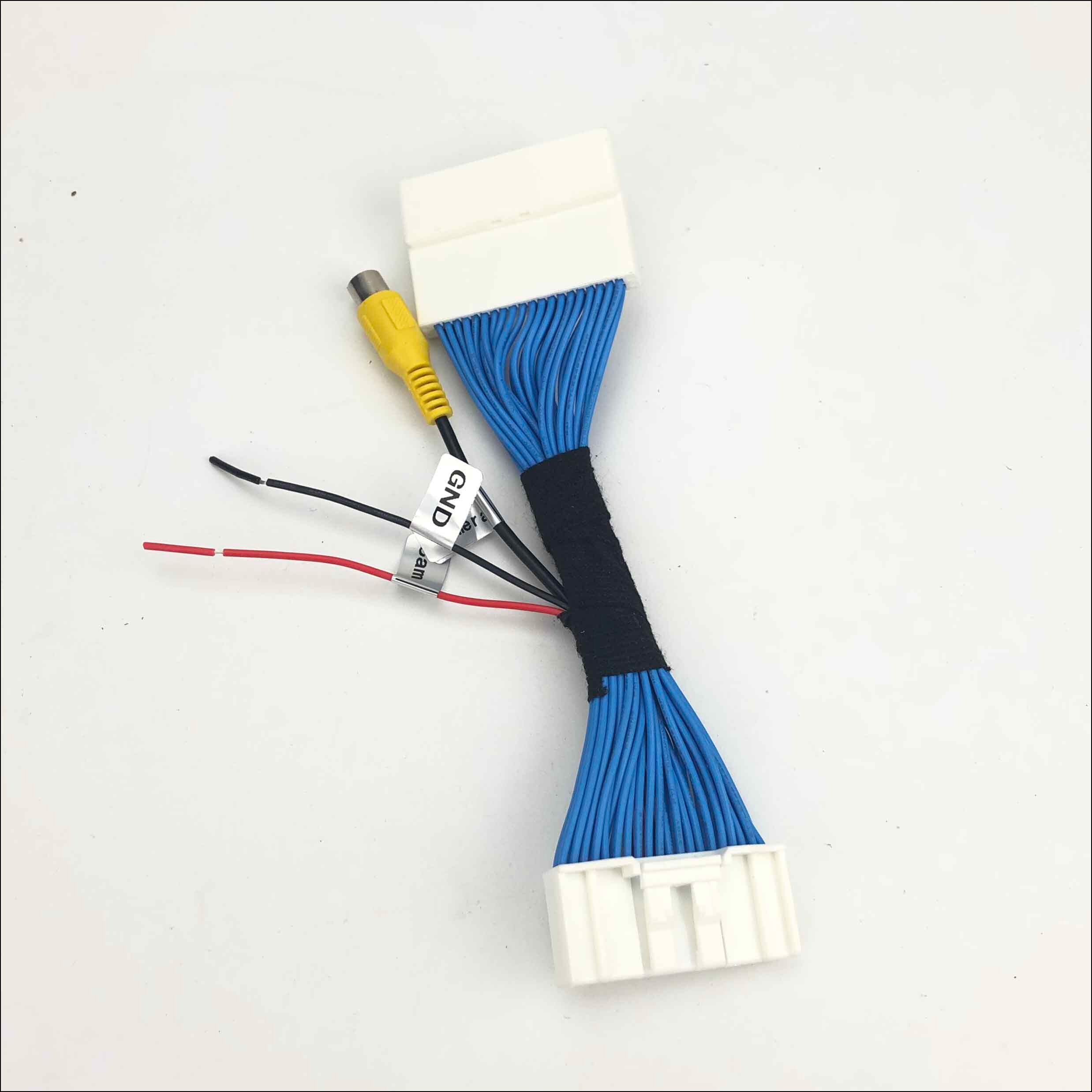 JIAYITIAN C40 40 Pins Connection Cable for Toyota Prius OEM Monitor without Damaging the Car Wiring Reversing Backup Camera
