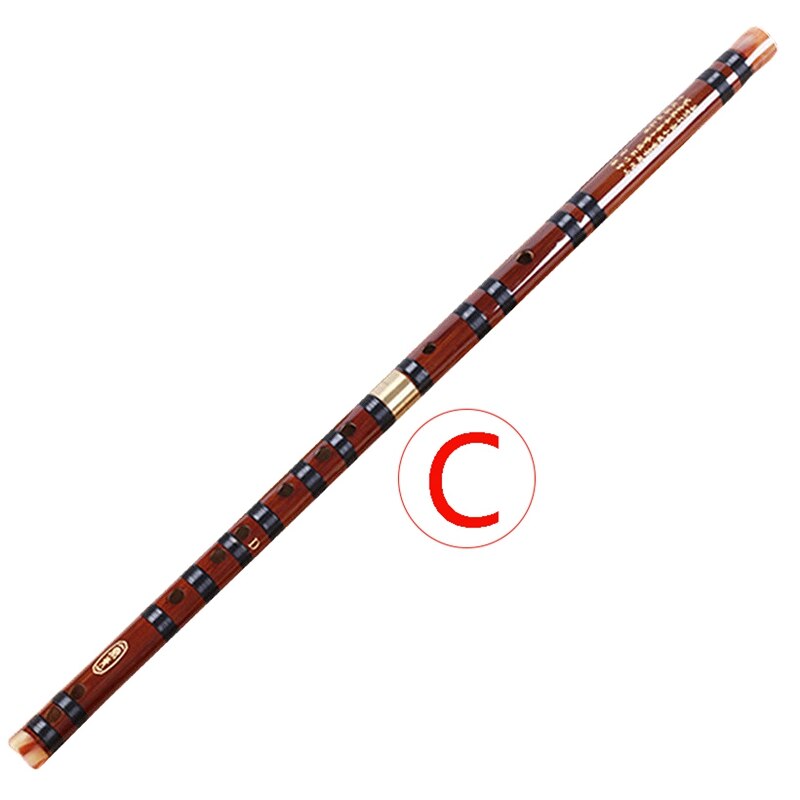Flauta de bambu instrumentos musicais chinês dizi transversal