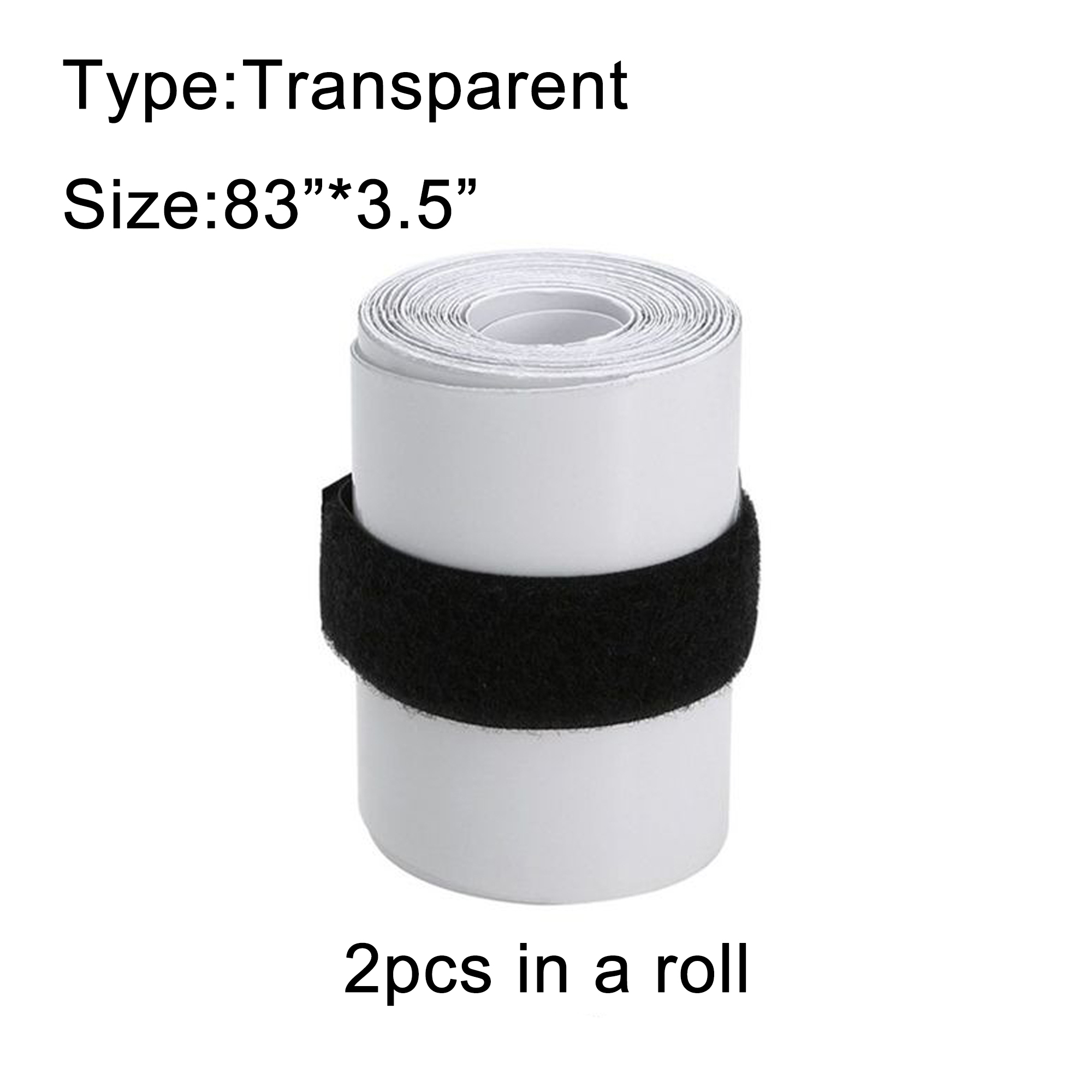 One-Pair Stand Up Paddle Board Rail Protector Tape Surf SUP Rail Guard Tape PVC Clear Surfboard Rail Saver SUP Accessories: WHITE