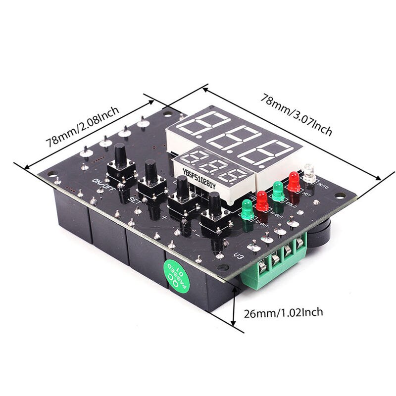 Xh-W1504 Tec Semiconductor Cooler Thermostat Automatic Constant Temperature Controller Bit Control Module
