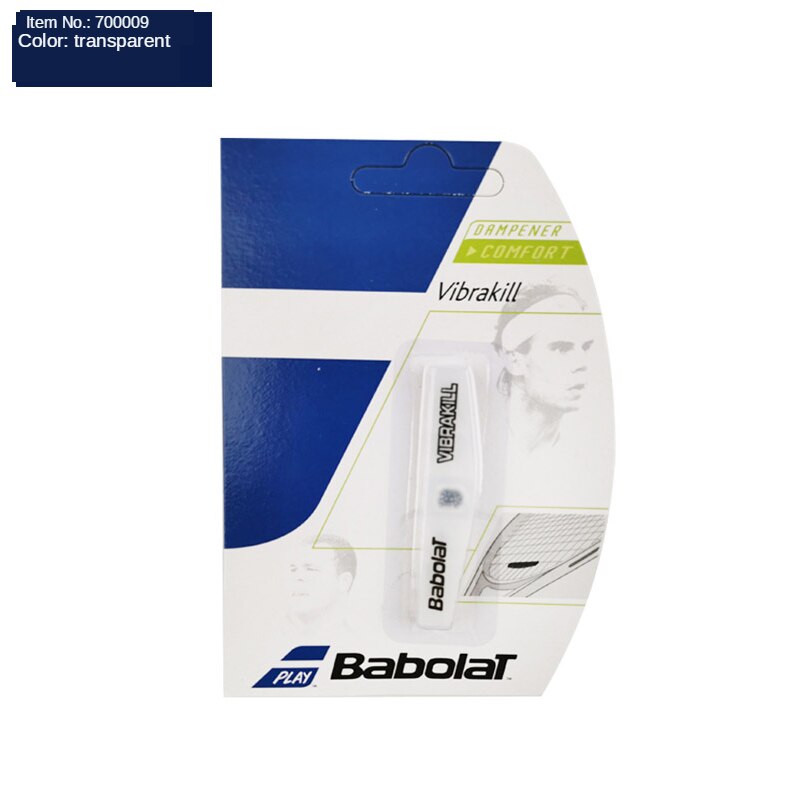Babolat amortecedor de silicone para raquete de tênis, amortecedor de silicone para amortecimento da raquete de tênis, amortecedor umedecido: Grey