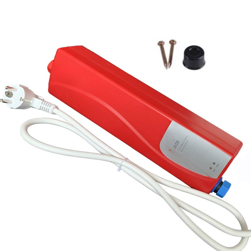 Grifo calentador de agua instantáneo, ducha instantánea, cocina y baño eléctrico para calentador de agua, práctico calentamiento de agua de doble carcasa