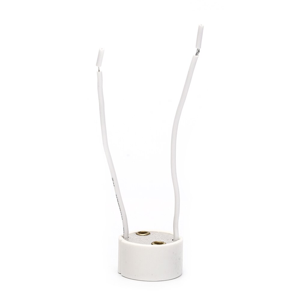 LED Strip Connector GU10 Socket For Halogen Ceramic Light Bulb Lamps Holder Base Wire Connector Lamp Holder 10pcs/lot