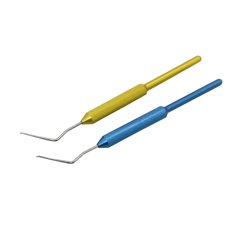 Rostfritt stål larver flytta ympnål biodlingsverktyg honungsbi drottning uppfödning larvsystem flytta maskar för biodlare 1 st