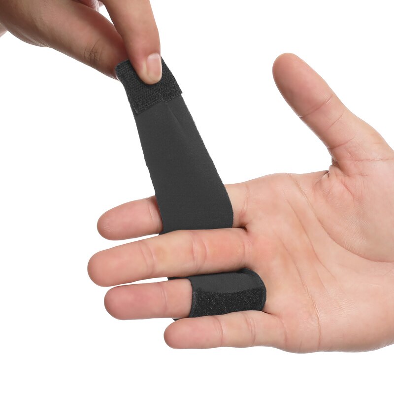 Finger splint wrap fingre vagt bandage beskyttende cover ærme bøjle støtte beskytter til basketball volleyball /