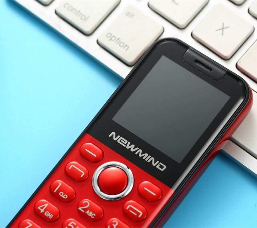 Newmind K2 Mini przycisk telefon komórkowy Dual Sim latarka kamery 1.44 "ręce telefon MP3 najmniejszy chiny tanie telefon komórkowy