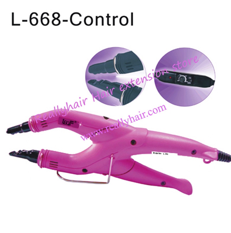 Roze Loof Haarverlenging Fusion Iron L-668-Control Haarverlenging Tool Kits
