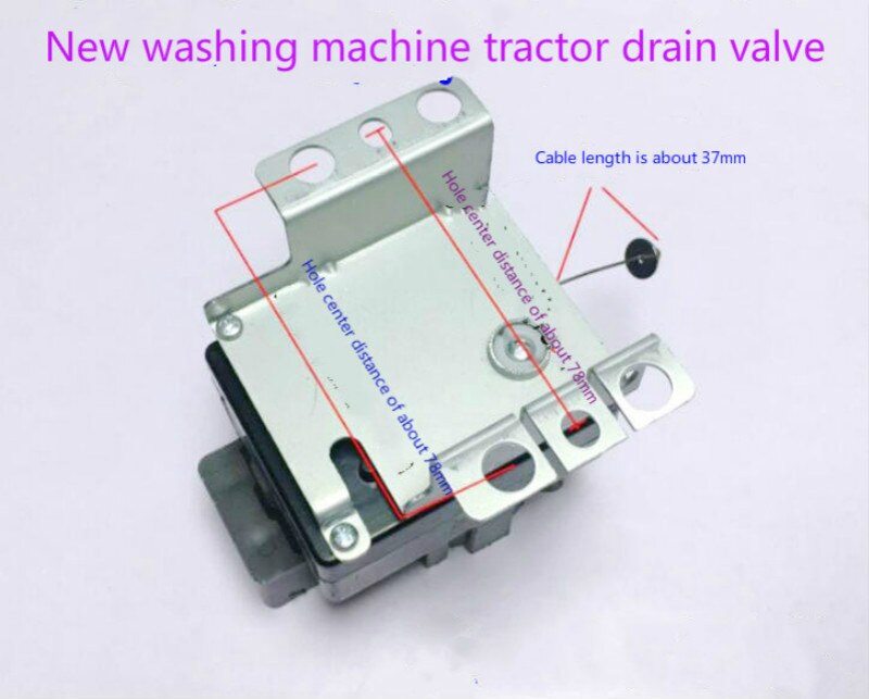 Egnet til samsung vaskemaskine xqb 45-162 traktor afløbs magnetventil motor xqb 50-2188