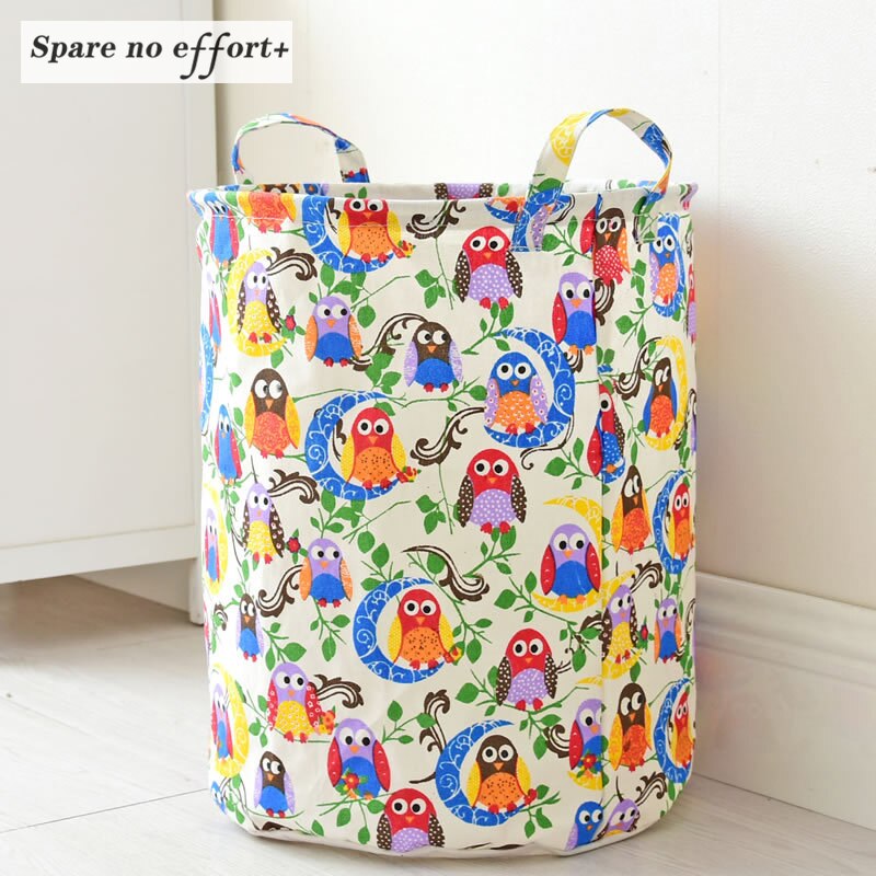 Boîtes de rangement tonneau en lin , jouets pliants, boîte à linge créative, panier à vêtements, sac de rangement de soutien-gorge pour cravates, chaussettes