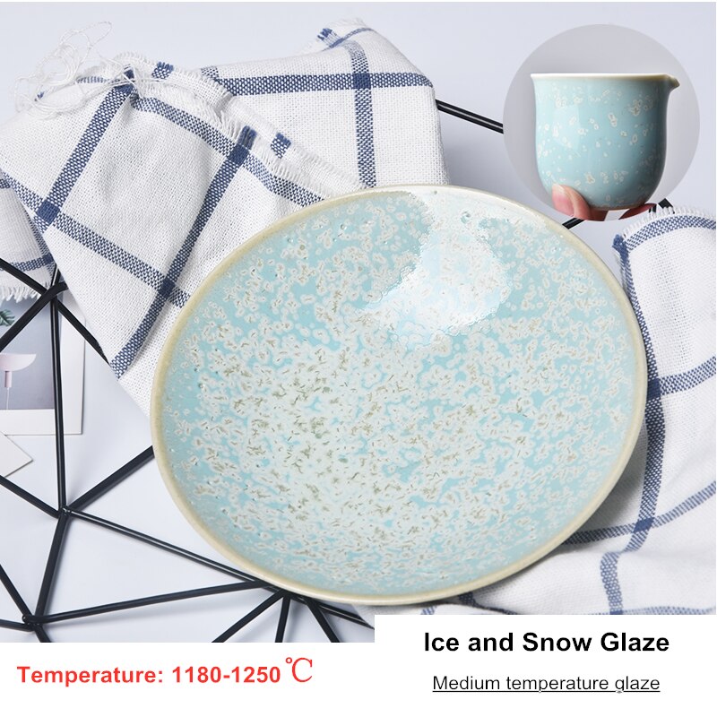 Jingdezhen – glaçure de neige et de glace en céramique, Pigment d'art à température moyenne, 300-1180 Celsius, 1250 ml