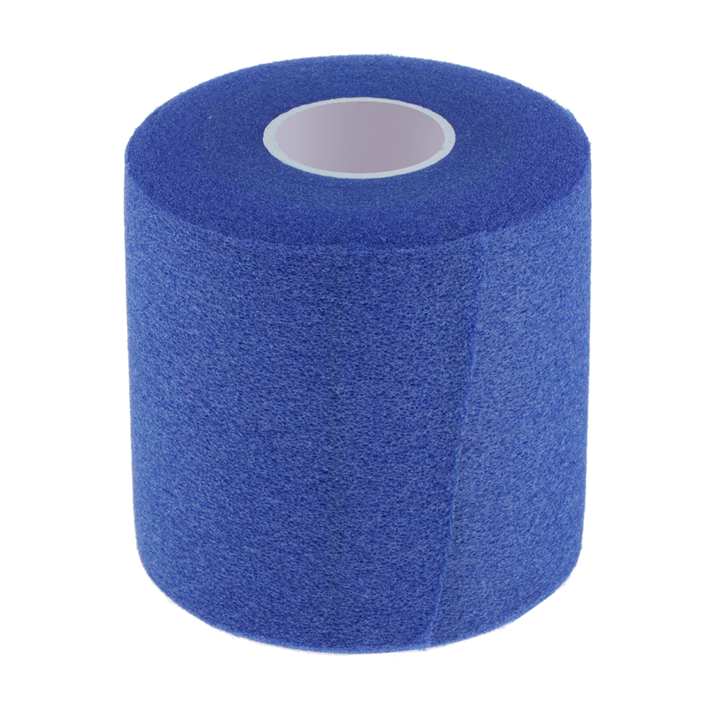 Professionele Sport Pre Wrap Bandage Atletische Sport Tape Duurzaam Schuim Voor Taping Pols &amp; Enkels Biedt Verbazingwekkende Knie Ondersteuning: Deep Blue