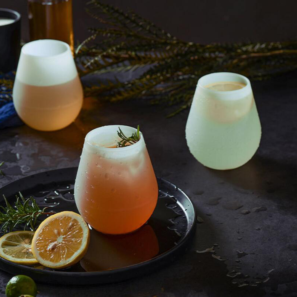 Soft Silicone Wine Glasses Camping Wine Glasses For Travel Camping Pool Picnic