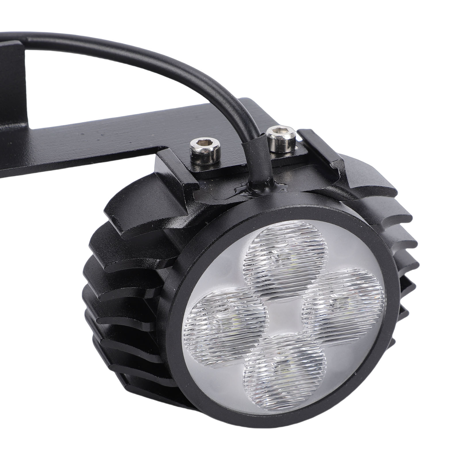 Elektrische scooter dubbele kop voorlamp geschikt voor waterdichting LED-stuurlamp voor elektrische scooters met hoge helderheid
