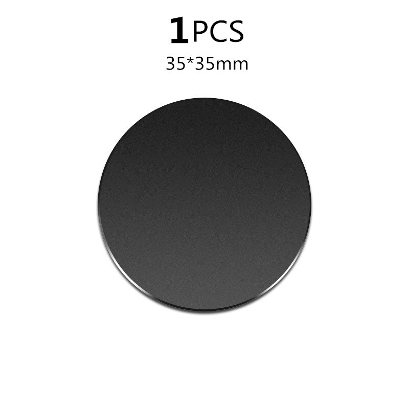 1szt/3szt/5szt Metalowa płytka Naklejka Dysk Żelazny arkusz do magnetycznego uchwytu na telefon Magnetyczny stojak na telefon samochodowy Nie magnes: MULTICOLOR