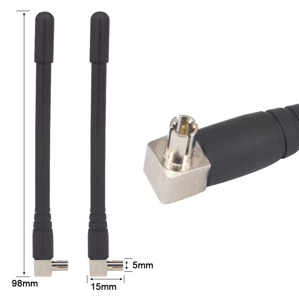 2 stücke 3dbi 4G Antenne 1920-2670 Mhz Antenne TS9 Männlichen FÜR Huawei Modem E156 E156G E160 E160E e160G E161 E3272 E5573 E5372 E8372