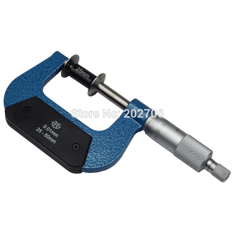 25-50mm mikrometr talerzowy mikrometr zębaty mikrometr tarczowy