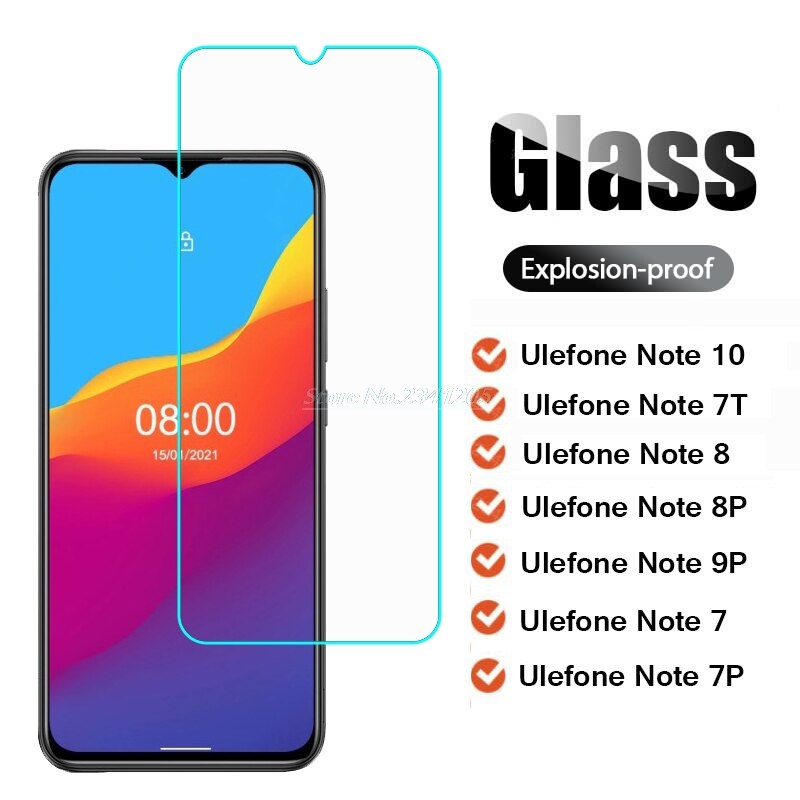 2-1pc gehärtete glasfolien für ulefone Hinweis 10 8p 9p 7p Hinweis 7t displayschutzfolie schutzglas für ulefone Hinweis 2 schutzglas für ulefone Hinweis 10